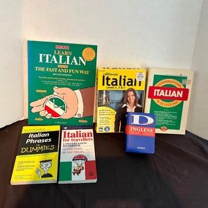 Collection of ITALIAN  language Books
